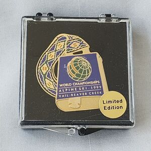 Alpine Ski World Championships 1999 Vail‎ Beaver Creek Pin Limited Numbered 203